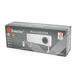 Настінний обігрівач Domotec MS-5963+пульт, 2кВт, Вох - мініатюра 2