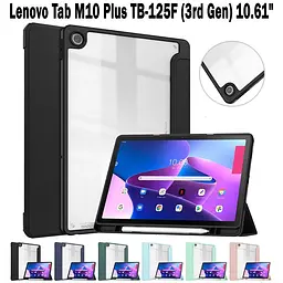 Чохол-книжка BeCover Soft Edge з кріпленням для стілусу для Lenovo Tab M10 Plus TB-125F 3rd Gen /K10 Pro TB-226 10.61" Green (708333) - мініатюра 3