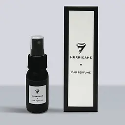 Автомобільний ароматизатор Hurricane Auto Perfume Black [149707] - мініатюра 2