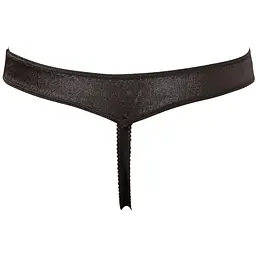 Жіночі стрінги Cotelli Collection Basic String black M Cottelli 513223201261031 90458 - мініатюра 2