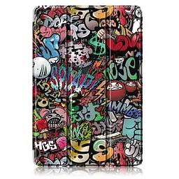 Чохол-книжка Gum Stylus для планшета Samsung Galaxy Tab S6 Lite 10.4 SM-P610-P615-P613-P619-P620-P625 Графіті - мініатюра 4