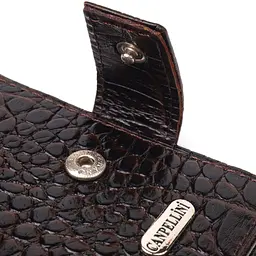 Чоловічий шкіряний гаманець Canpellini 11х8,3х1 см acs0025063 - мініатюра 3