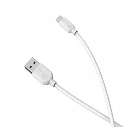 Кабель 3 метри Micro-USB Borofone BX14 LinkJet 2.4 A 3 м білий