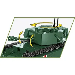 Конструктор Cobi Друга світова війна Танк Mk IV Черчилль, 315 деталей (COBI-2717) - мініатюра 4