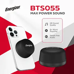 Акустична система 1.0 Energizer Bluetooth 5.3 5W + Wireless bypass Charging магнітна зарядка 10W - мініатюра 5