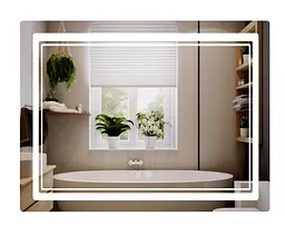 Дзеркало Qtap Cardinal (CA2) прямокутне з LED-підсвічуванням Touch QT0478C1008048455 - мініатюра 1