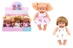 Колекційна лялька-пупс ABBYEVA BABY м'яке тіло та синтетичне волосся для сюжетних ігор 3+ (YL326A-4)