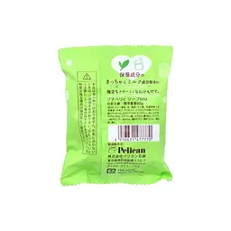 Тверде мило Pelican Petit Green Tea Milk 80 г (4976631477770) - мініатюра 4