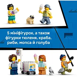 Конструктор LEGO City Класичний трамвай до пляжу (60506) - мініатюра 12