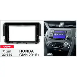 Перехідна рамка Honda Civic Carav 22-650 - мініатюра 5