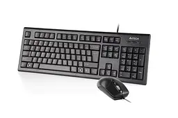 Комплект A4Tech KR-8572, Black, дротовий, USB - мініатюра 2