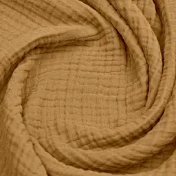 Простирадло на резинці муслін Cosas Mustard 200х200х20 см (08Muslin_Mustard_200x200x20) - мініатюра 7
