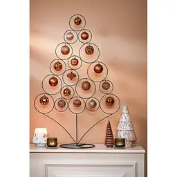 Комплект ялинкових прикрас Mica Decorations 6-7 см шоколад 60 шт. (1182026) - мініатюра 2