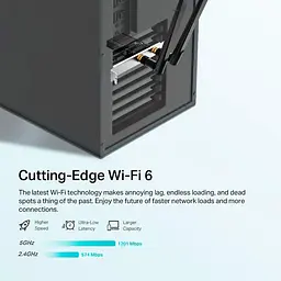 WiFi-адаптер TP-Link Archer TX20E PCI Express Wi-Fi 6 (AX) (ARCHER TX20E) - мініатюра 5