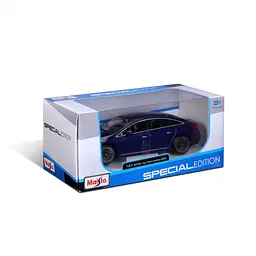 Ігрова автомодель Maisto 2022 Mercedes-Benz EQS Blue 1:24 (32902 met. blue) - мініатюра 6