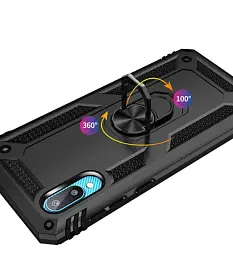 Панель BeCover Military для Samsung Galaxy A02 SM-A022 / M02 SM-M022 Black (706640) - мініатюра 4