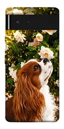 TPU чохол Demsky Flower spaniel для Google Pixel 6