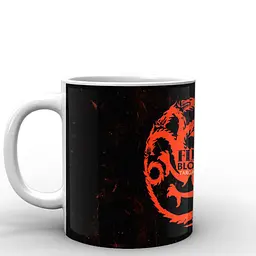 Кухоль GeekLand Game of Thrones Таргарієни GT.02.008 330 мл білий - мініатюра 2