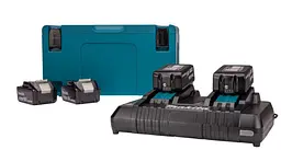 Набір акумуляторів BL1860 (4 шт) та зарядний пристрій для продукції Makita 198091-4 (LXT) - мініатюра 2