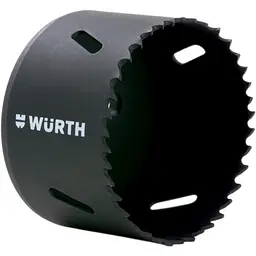 Коронка цилиндрическая Wurth Zebra HSS HSCO8 LS биметаллическая 65 мм (0632900065)