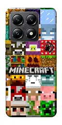 Чохол Demsky Minecraft collage для Xiaomi 14T
