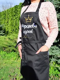 Фартух з написом Королева кухні, промофартухи - мініатюра 4