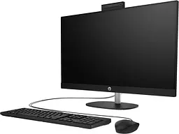 HP Комп'ютер персональний моноблок All-in-One 27" FHD IPS AG, Intel i3-1315U, 16GB, F512GB, UMA, WiFi, кл+м, DOS, чорний - мініатюра 3