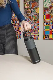 Термопляшка Kambukka Elton Insulated 1000 мл чорна (11-03037) - мініатюра 7