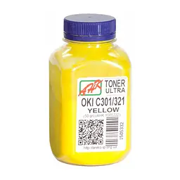 Тонер OKI C301/321, 50г Yellow AHK (1505332)