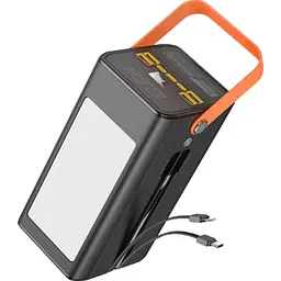 Зовнішній акумулятор Hoco DB49 Action 100000mAh 22.5W Black [117443]
