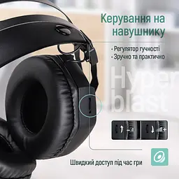Гарнітура СolorWay Hyperblast RGB Чорний (CW-HPG05BK) - мініатюра 9