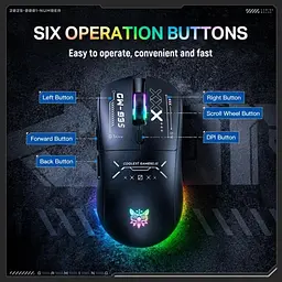 Миша Onikuma CW935 Wireless Black [161286] - мініатюра 9