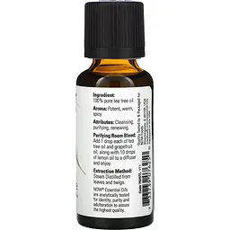 Олія чайного дерева Now Essential Oils Tea Tree 30 мл - мініатюра 2