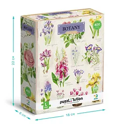 Пазл "Ботаніка: Квітковий сад" DoDo Toys 300614, 400 елементів - мініатюра 4