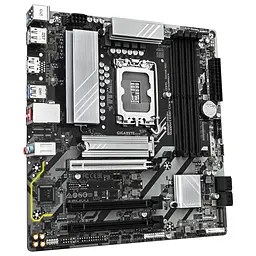 Материнська плата B860M DS3H s1851 B860 4xDDR5 M.2 HDMI DP mATX Gigabyte teh0019072 - мініатюра 3