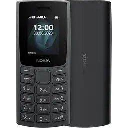 Мобільний телефон Nokia 105 SS 1 sim 2023 Charcoal (1GF019EPA2C01) - мініатюра 2
