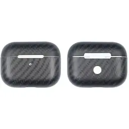 Чохол CasePro Carbon Case для AirPods Pro Matte Black - мініатюра 2