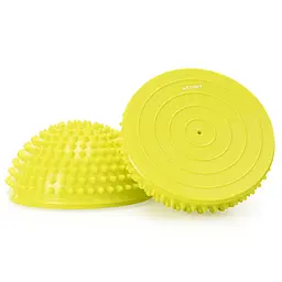 Півсфера масажна балансувальна Actiget Balance Pad 16 см 2 шт масажер для ніг, стоп ACT0118 Yellow - мініатюра 3