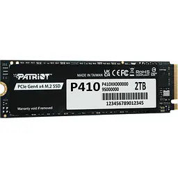 Накопичувач SSD M.2 2280 2TB Patriot (P410P2TBM28H) - мініатюра 2