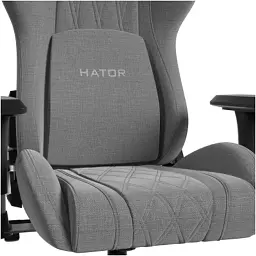 Крісло ігрове Hator Darkside 3M Fabric Grey (HTC3016M) - мініатюра 8