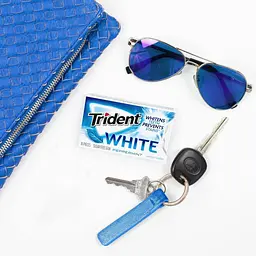 Блок жувальних гумок Trident White Peppermint Sugar Free Gum 9шт - мініатюра 5