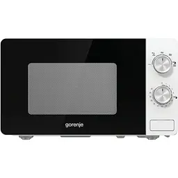 Мікрохвильова піч, 20л, мех. керув., 800Вт, білий Gorenje kuh0015140 - мініатюра 2