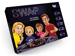 Настільна розважальна гра Danko Toys Swap укр G-Swap-01-01U (2000904589258) shop (2000904589258) - мініатюра 1