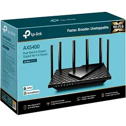 Маршрутизатор TP-Link ARCHER AX73 AX5400 4xGE LAN 1xGE WAN USB 3.0 MU-MIMO OFDMA (ARCHER-AX73) - мініатюра 6