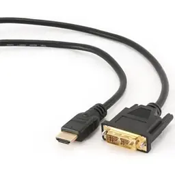 Кабель мультимедійний HDMI M to DVI M 1.8m 18+1pin Cablexpert (CC-HDMI-DVI-6)