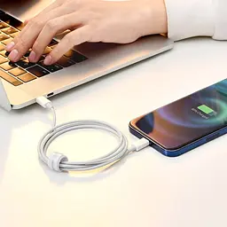 Кабель Baseus Superior Series Fast Charging Lightning 2.4A 1m White (CALYS-A02) [86017] - мініатюра 9