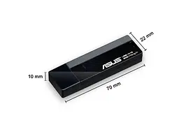 Wi-Fi адаптер Asus USB-N13 - мініатюра 3