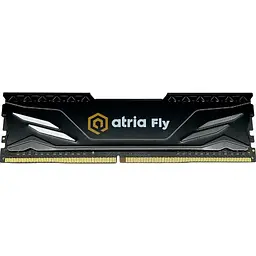 Модуль пам'яті ATRIA DDR4 8Gb 3200MHz Fly Black UAT43200CL18B/8 (UAT43200CL18B/8)