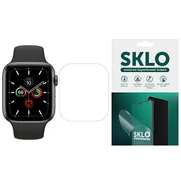 Захисна гідрогелева плівка SKLO (екран) 6шт. для Apple Watch Series 7/8 45mm Матовий