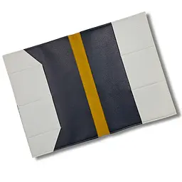 Документниця папка органайзер для документів А4 з принтом ромбики - мініатюра 4